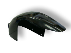 (image for) Fender, Rear Bigfoot / Super Bigfoot Black Plastic